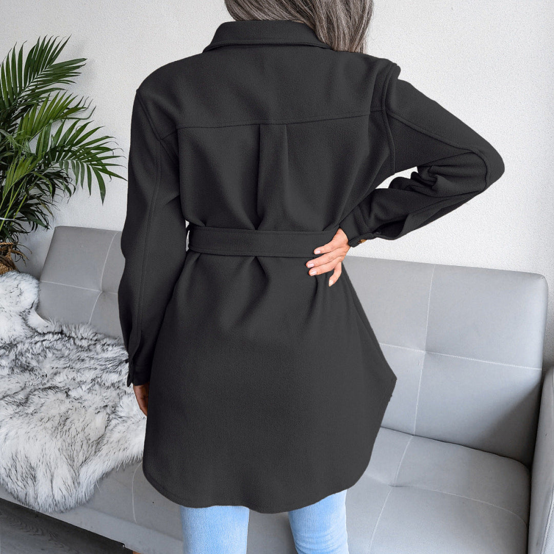 Casual Collared Coats
