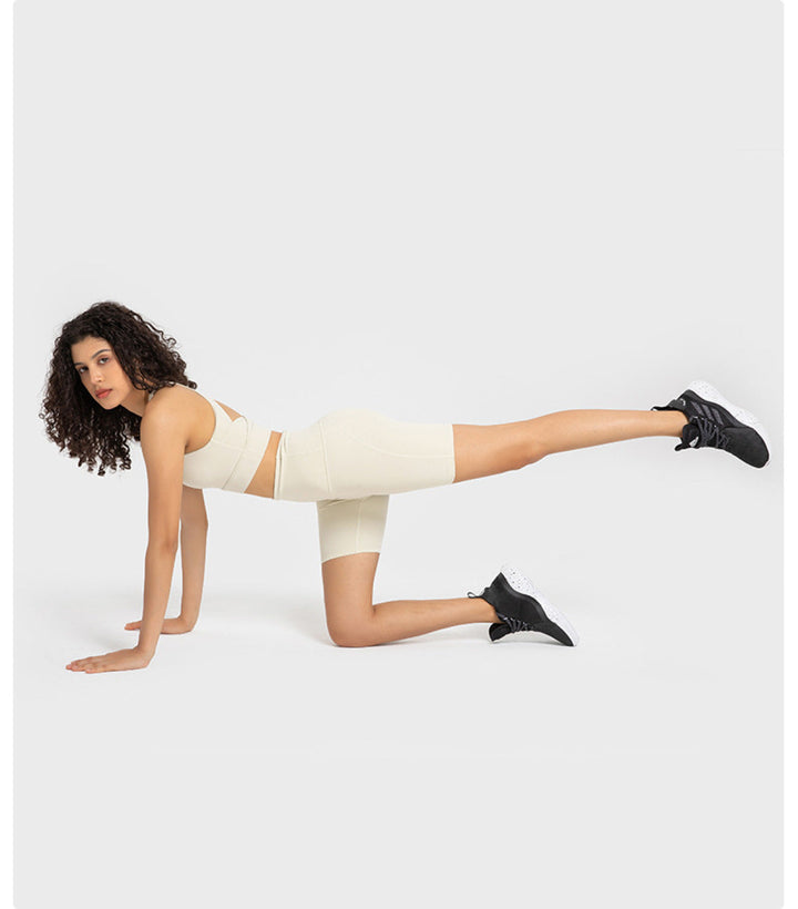 High Waist Butt-Lifting Bike Shorts - Sports Wear