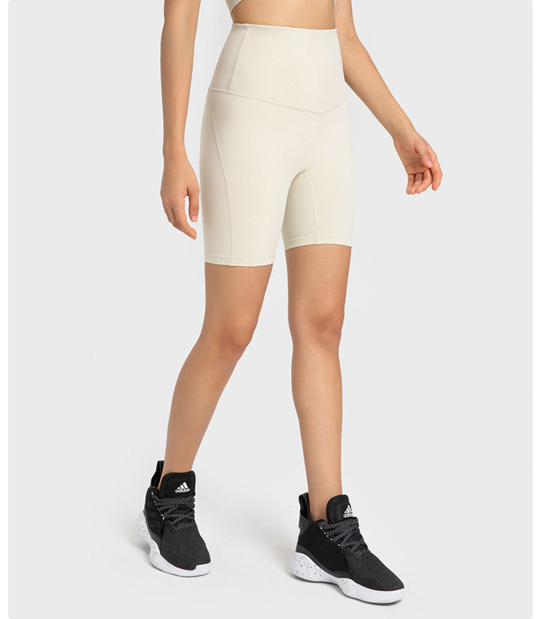 High Waist Butt-Lifting Bike Shorts - Sports Wear