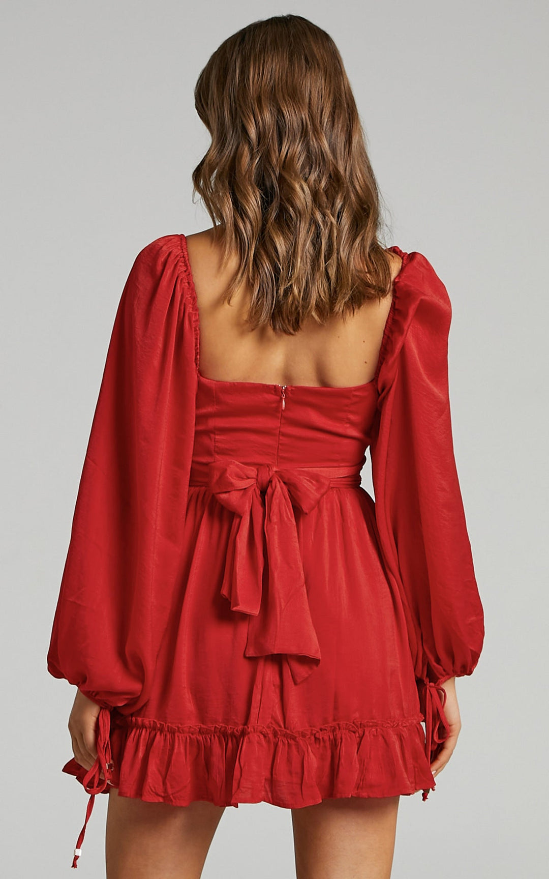 Ruffle Hem A-line Dress