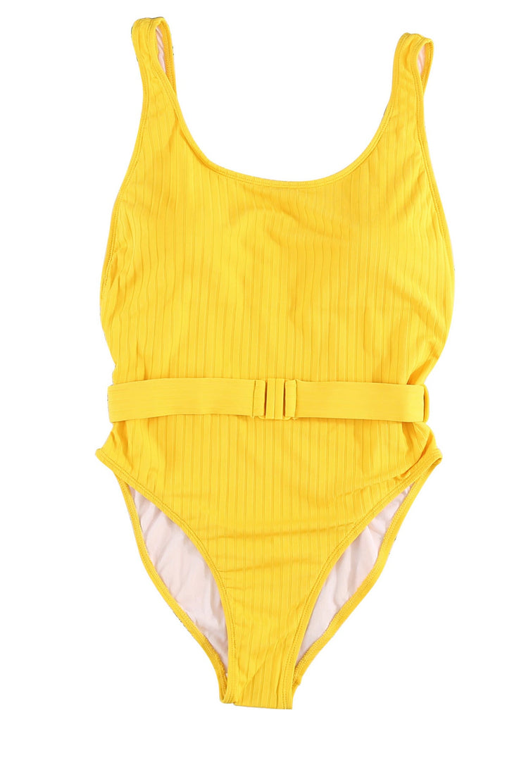 Ribbed One-piece Swimsuit