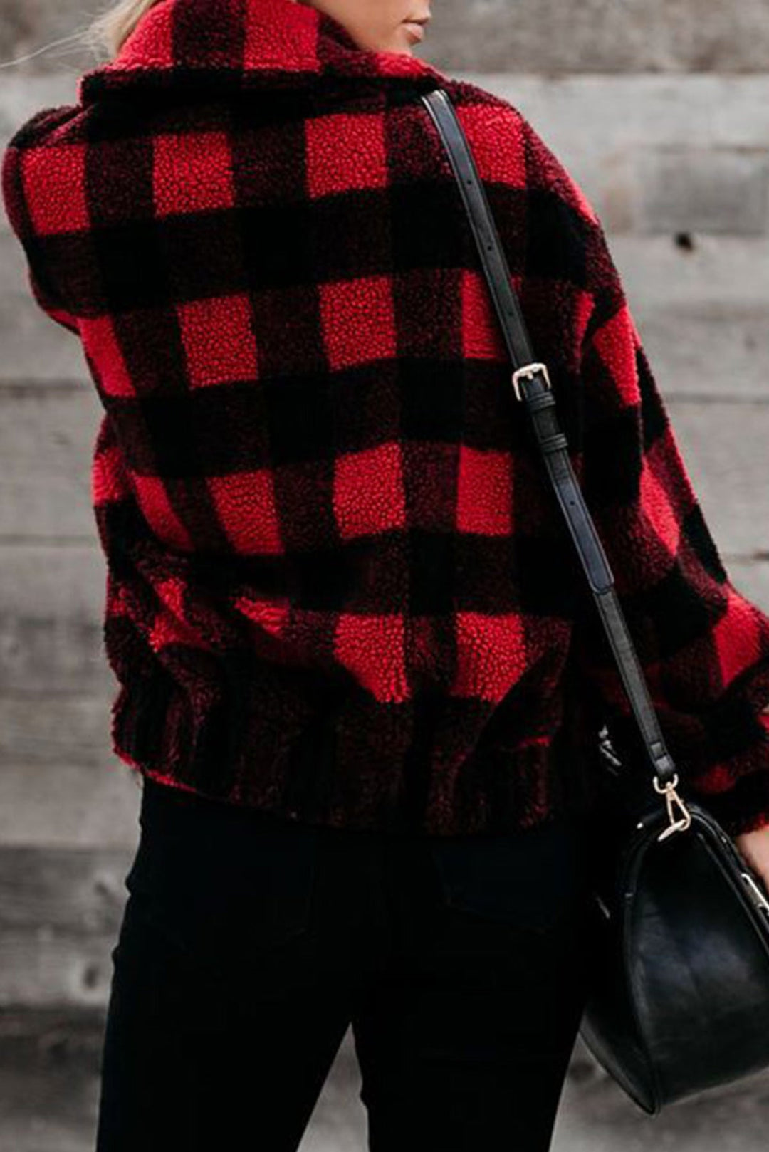 Leopard Print Sherpa Jacket Coat