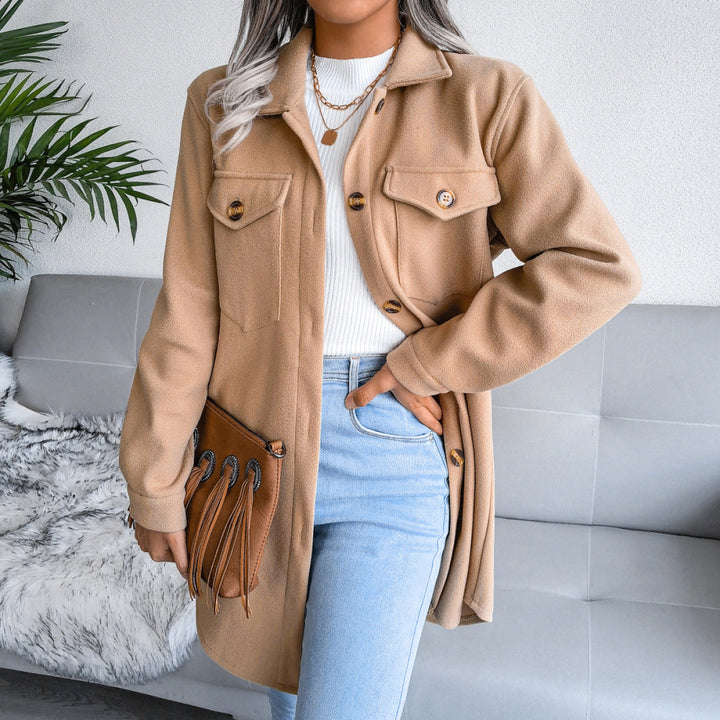 Casual Collared Coats