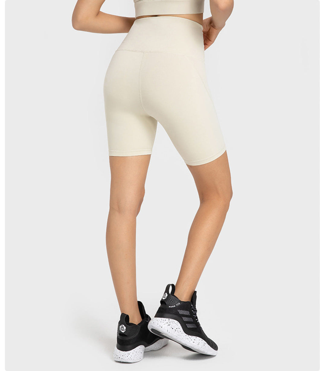 High Waist Butt-Lifting Bike Shorts - Sports Wear