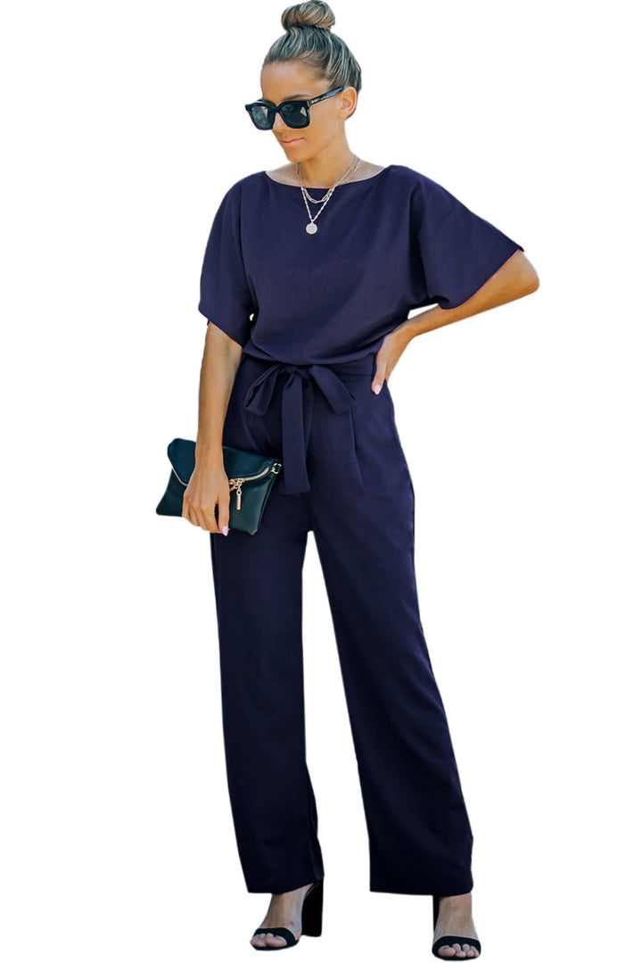 Glam Wide Leg Jumpsuit