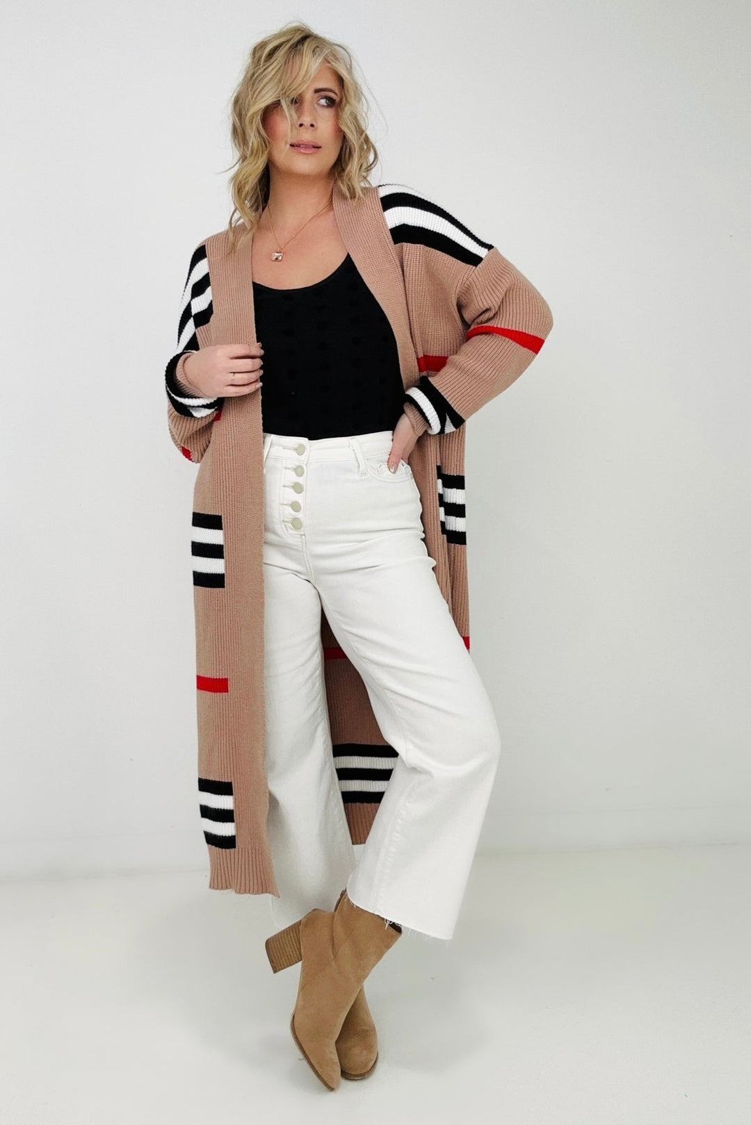 "The Burbs" Duster Cardigan