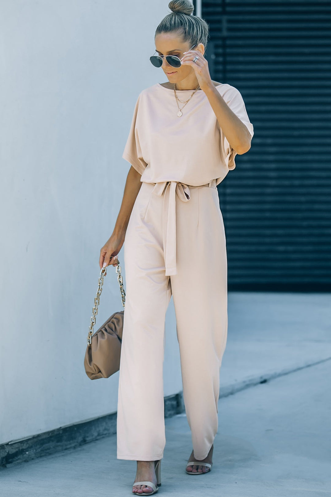 Glam Wide Leg Jumpsuit