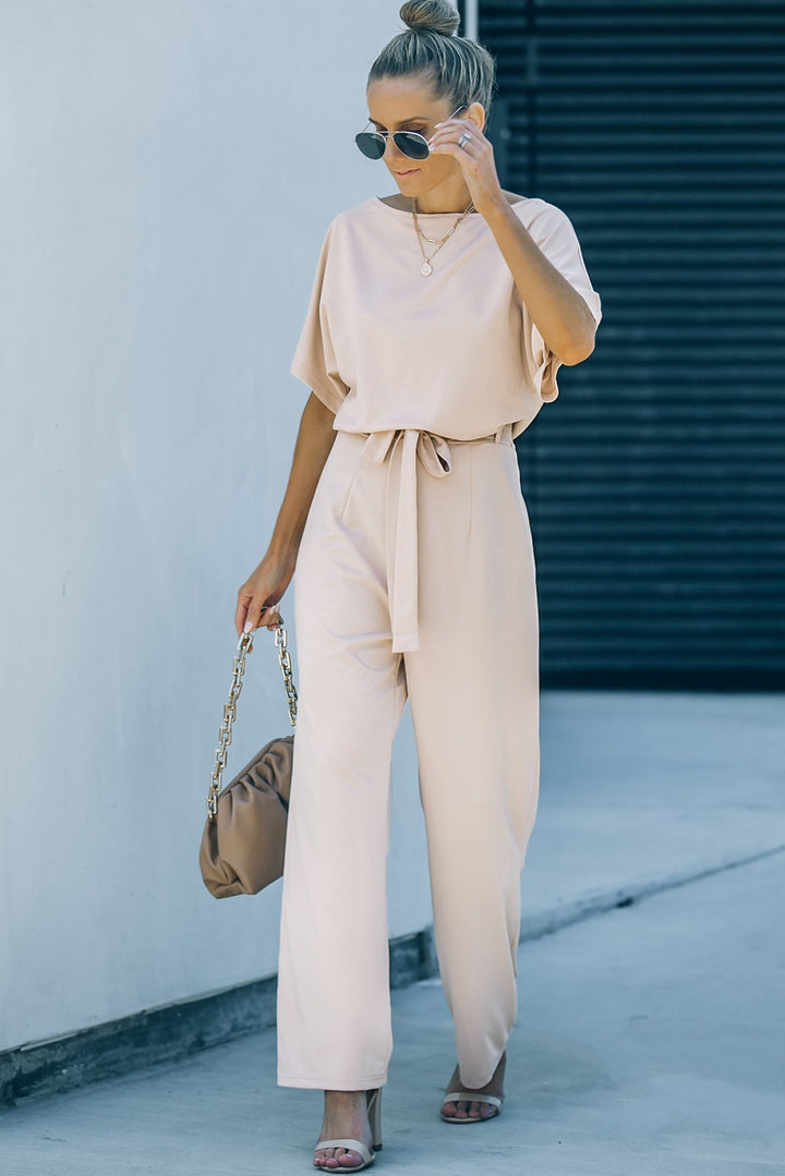 Glam Wide Leg Jumpsuit