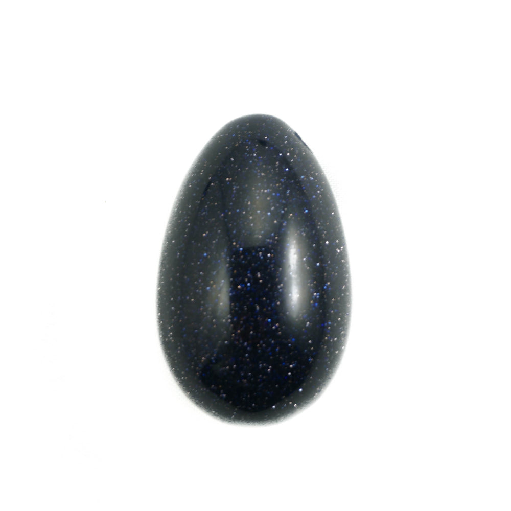 Blue Goldstone Yoni Quartz Eggs