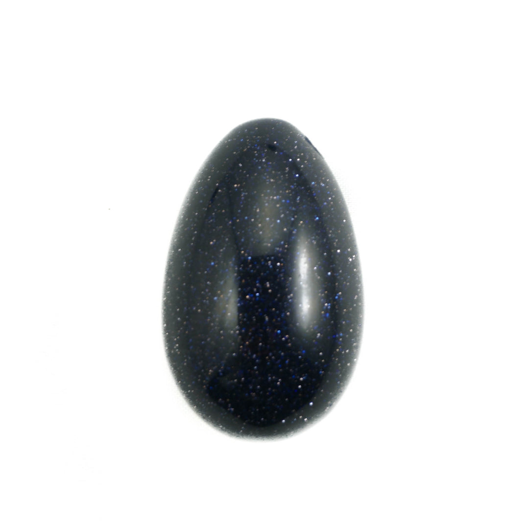 Blue Goldstone Yoni Quartz Eggs