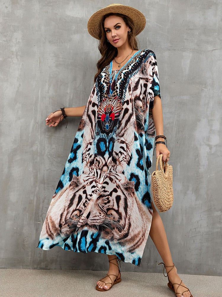 Swimsuit Cover Up Maxi Dress