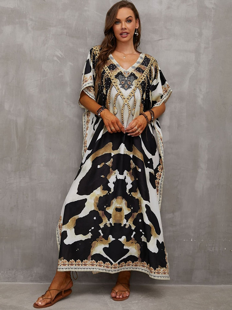 Swimsuit Cover Up Maxi Dress