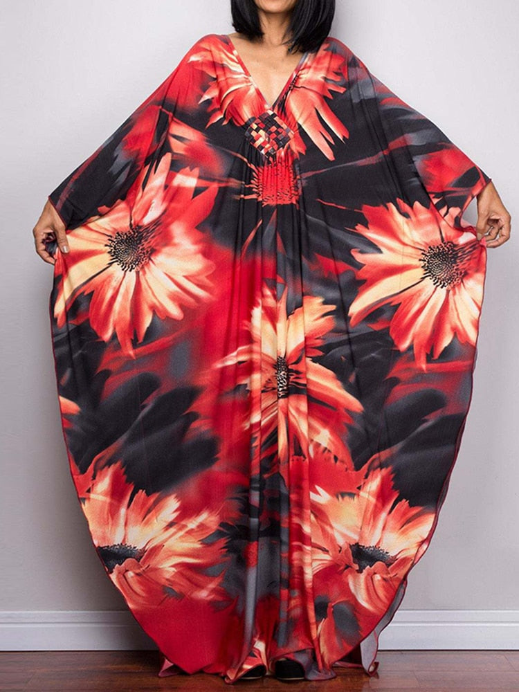 Swimsuit Cover Up Maxi Dress