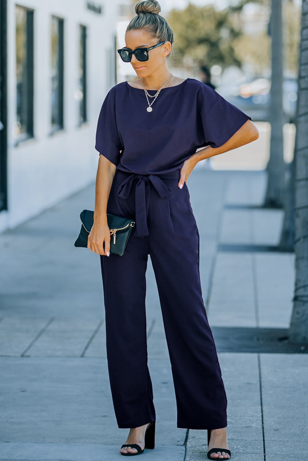 Glam Wide Leg Jumpsuit