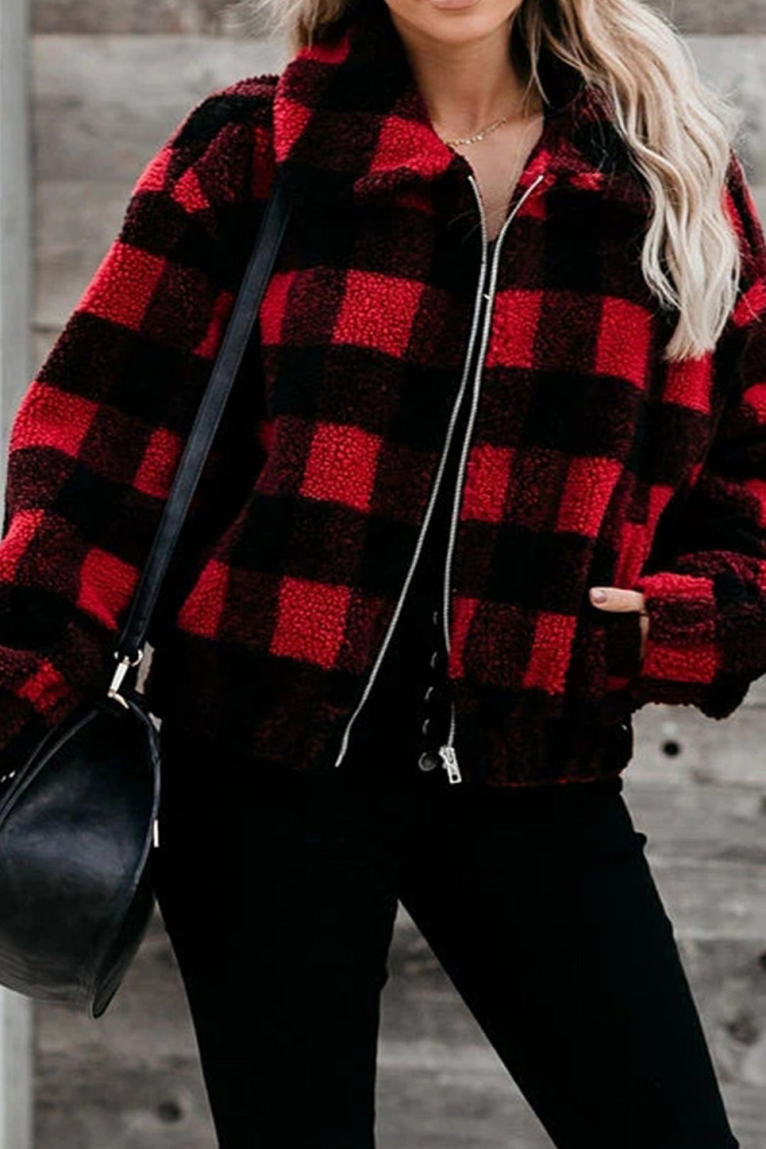 Leopard Print Sherpa Jacket Coat