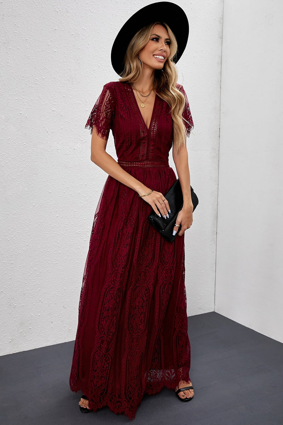 Lace Maxi Dress