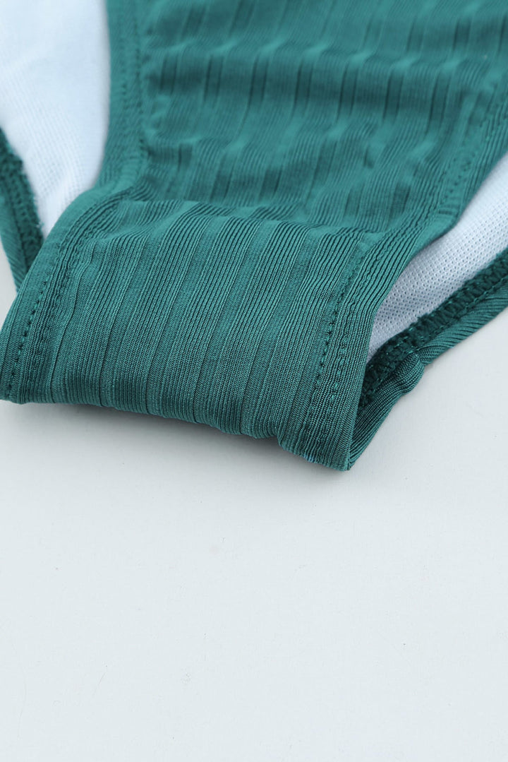Ribbed One-piece Swimsuit