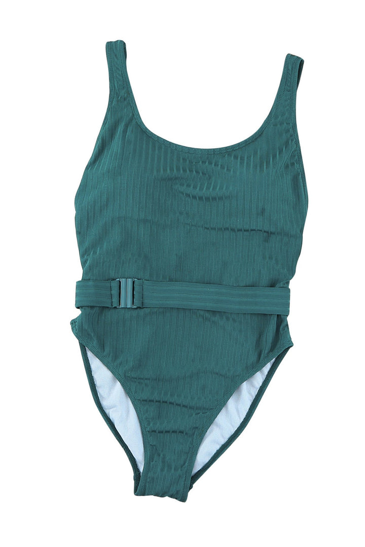 Ribbed One-piece Swimsuit
