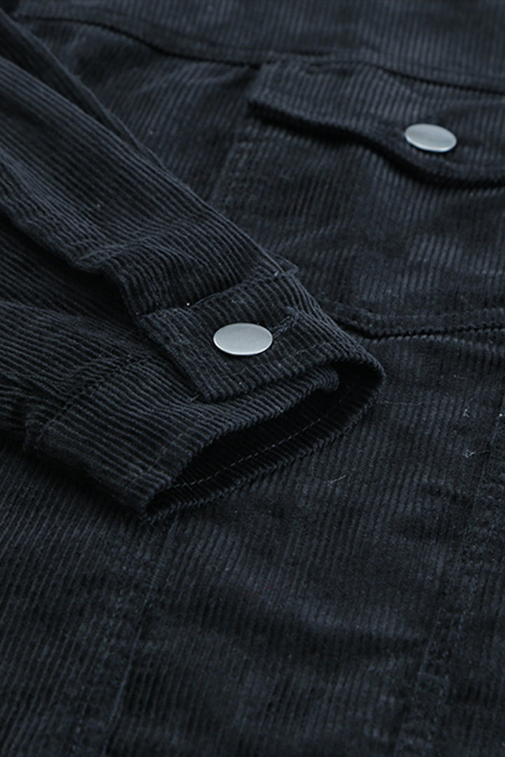 Corduroy Buttoned Jacket