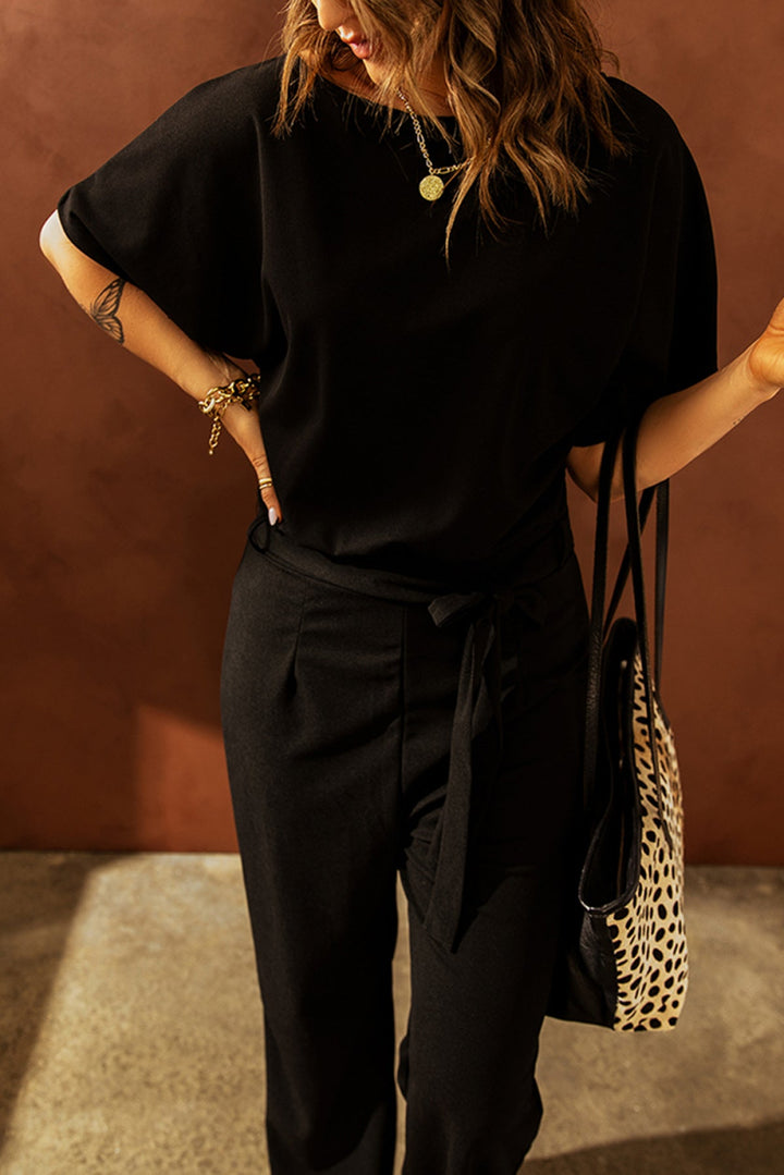 Glam Wide Leg Jumpsuit