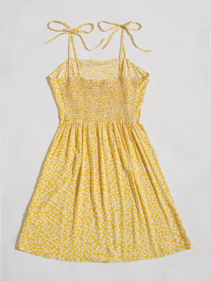 Ditsy Floral Tie Strap Cami Dress