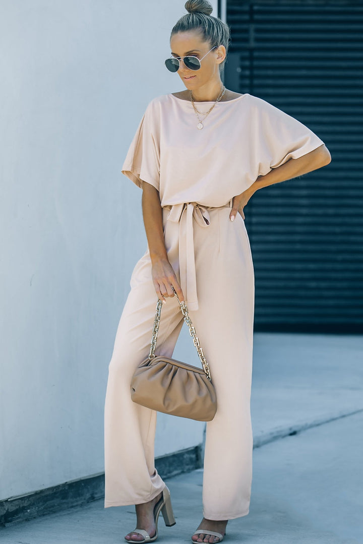 Glam Wide Leg Jumpsuit