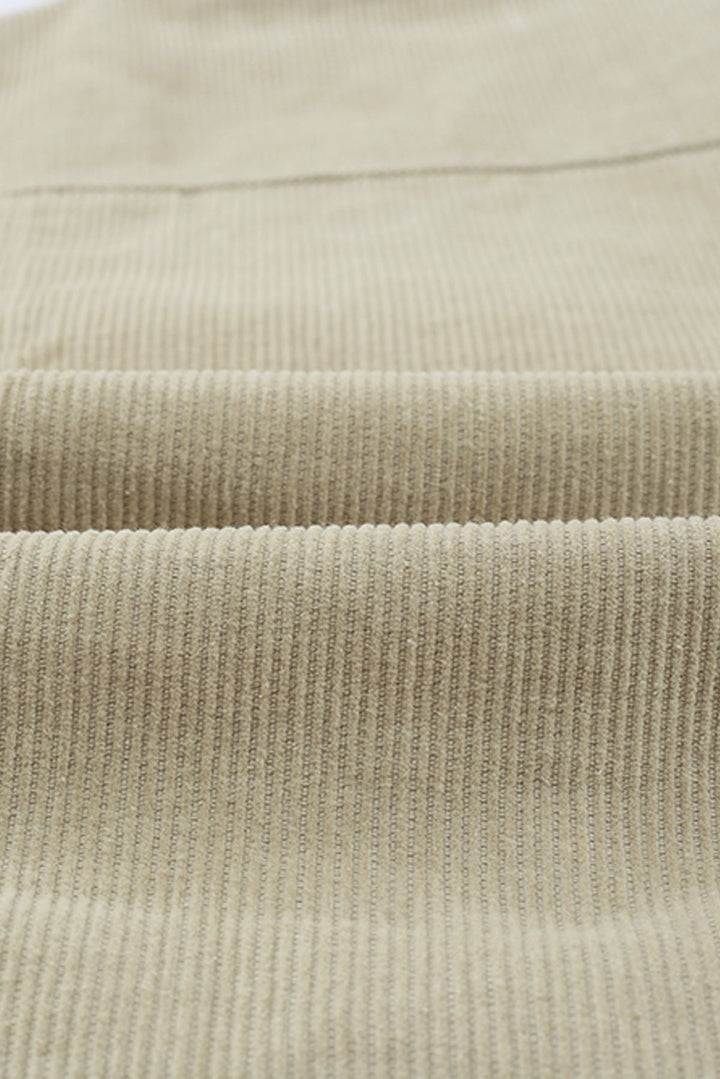 Corduroy Buttoned Jacket