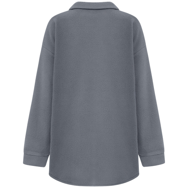 Collared Sherpa Fleece Jacket