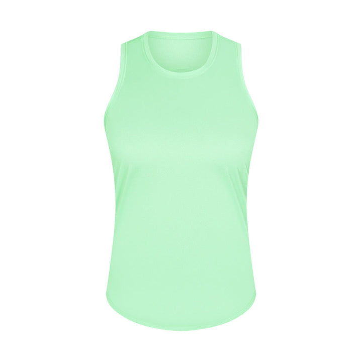 Round Neck Reflective Stripe Active Vest