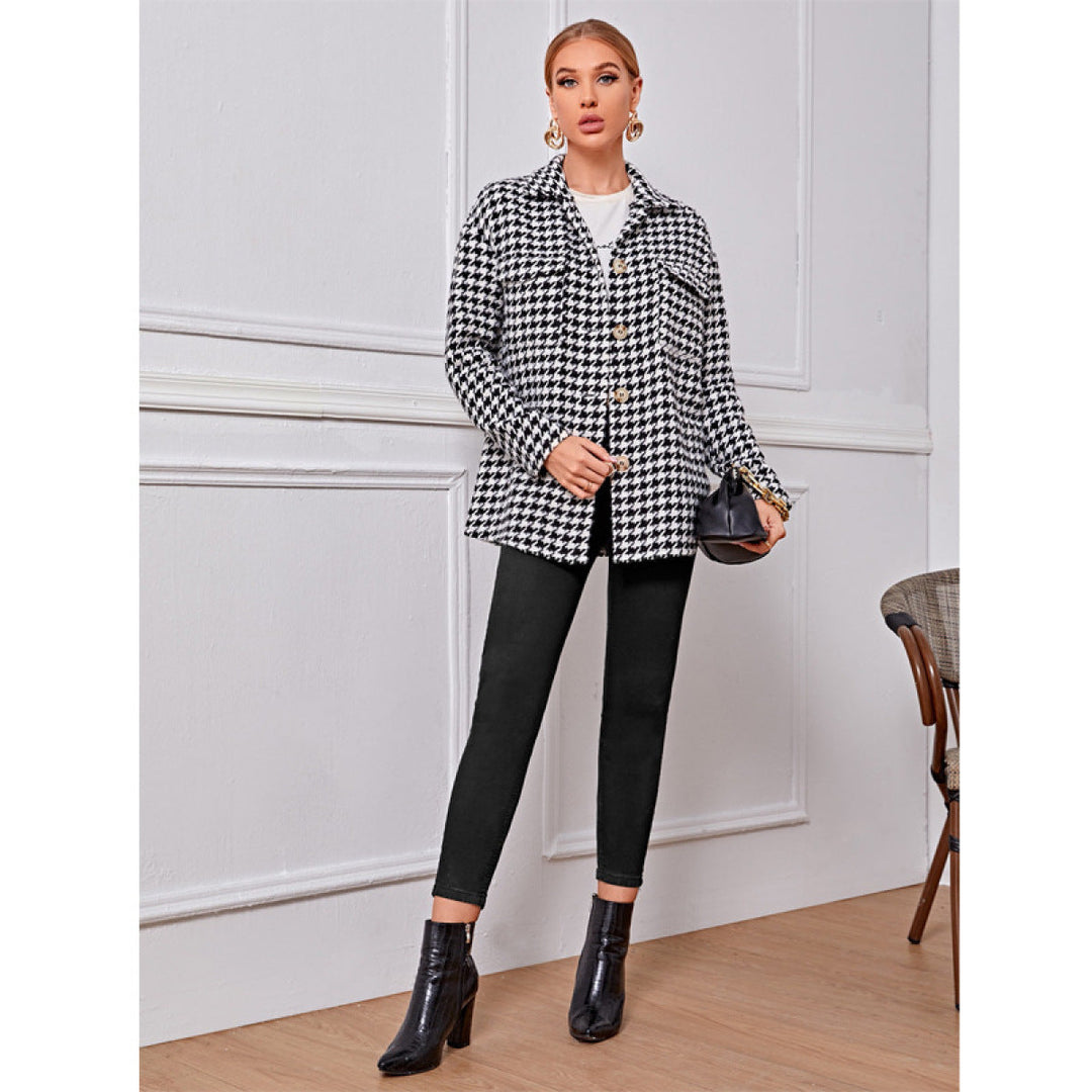 Houndstooth Coat