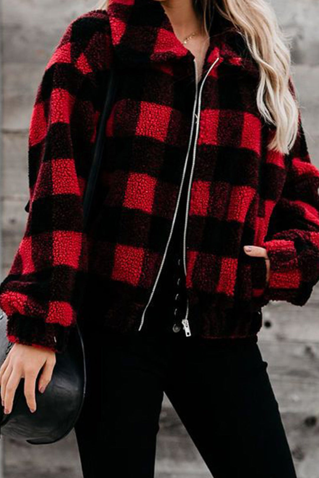 Leopard Print Sherpa Jacket Coat