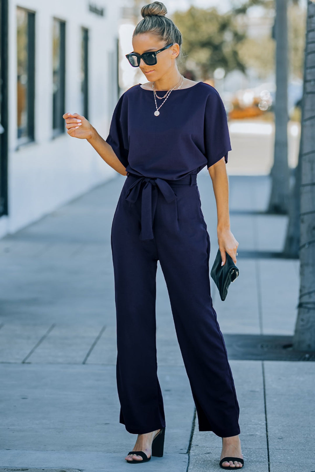 Glam Wide Leg Jumpsuit