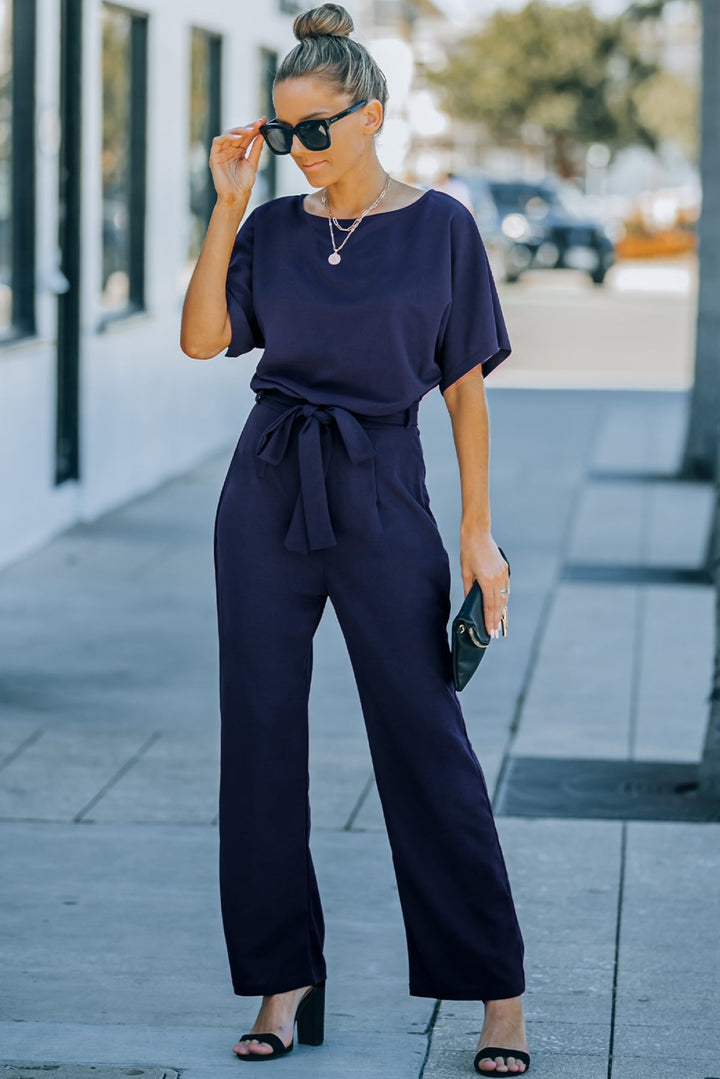 Glam Wide Leg Jumpsuit