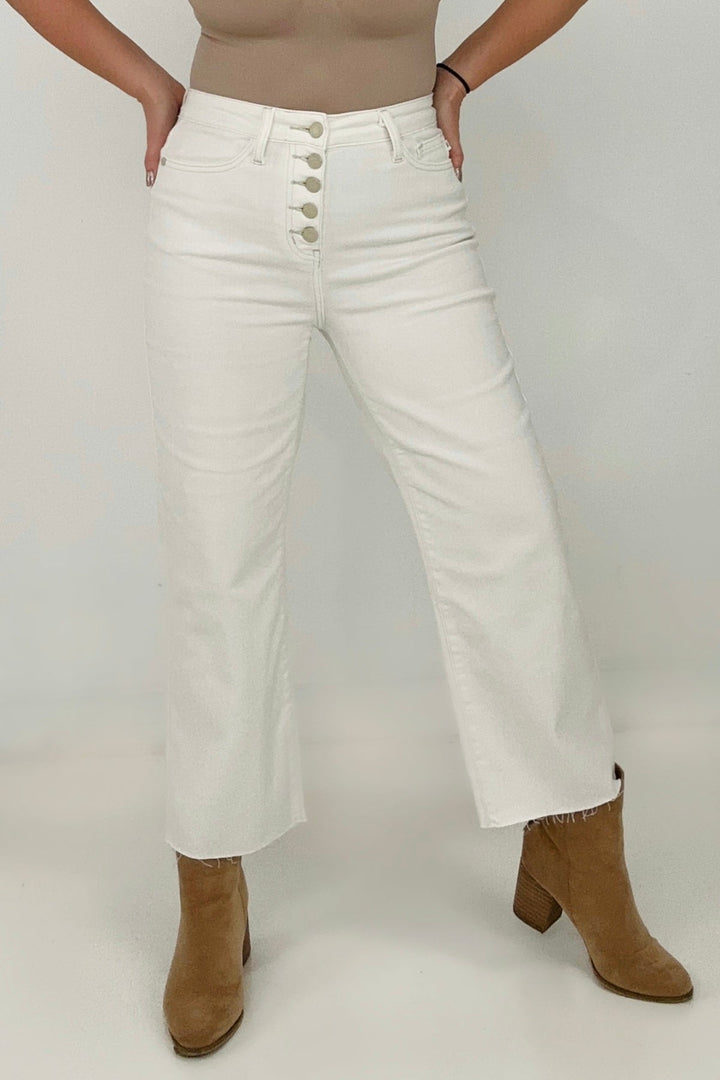 "Sophie" - High Waist Cropped Jeans