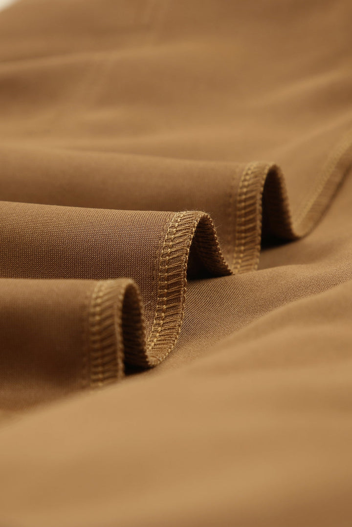 Khaki Snap Suede Jacket