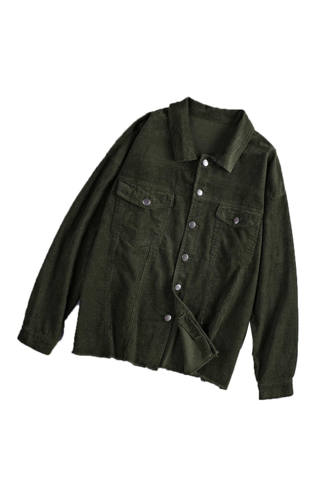 Corduroy Buttoned Jacket