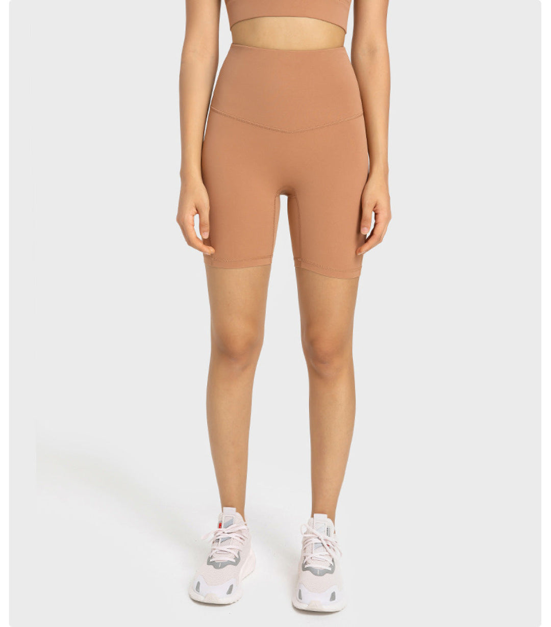 High Waist Butt-Lifting Bike Shorts - Sports Wear