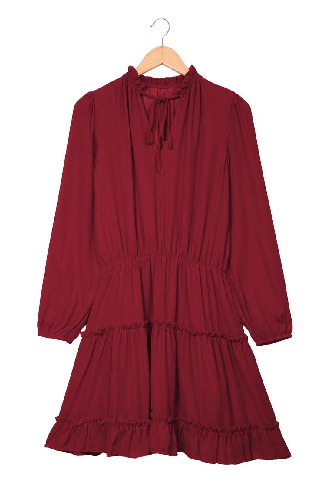 Ruffle Tiered Dress - Mini Dress