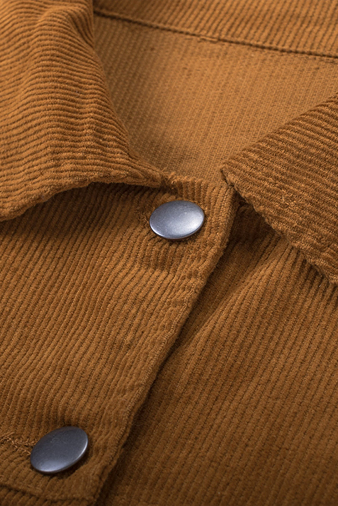 Corduroy Buttoned Jacket