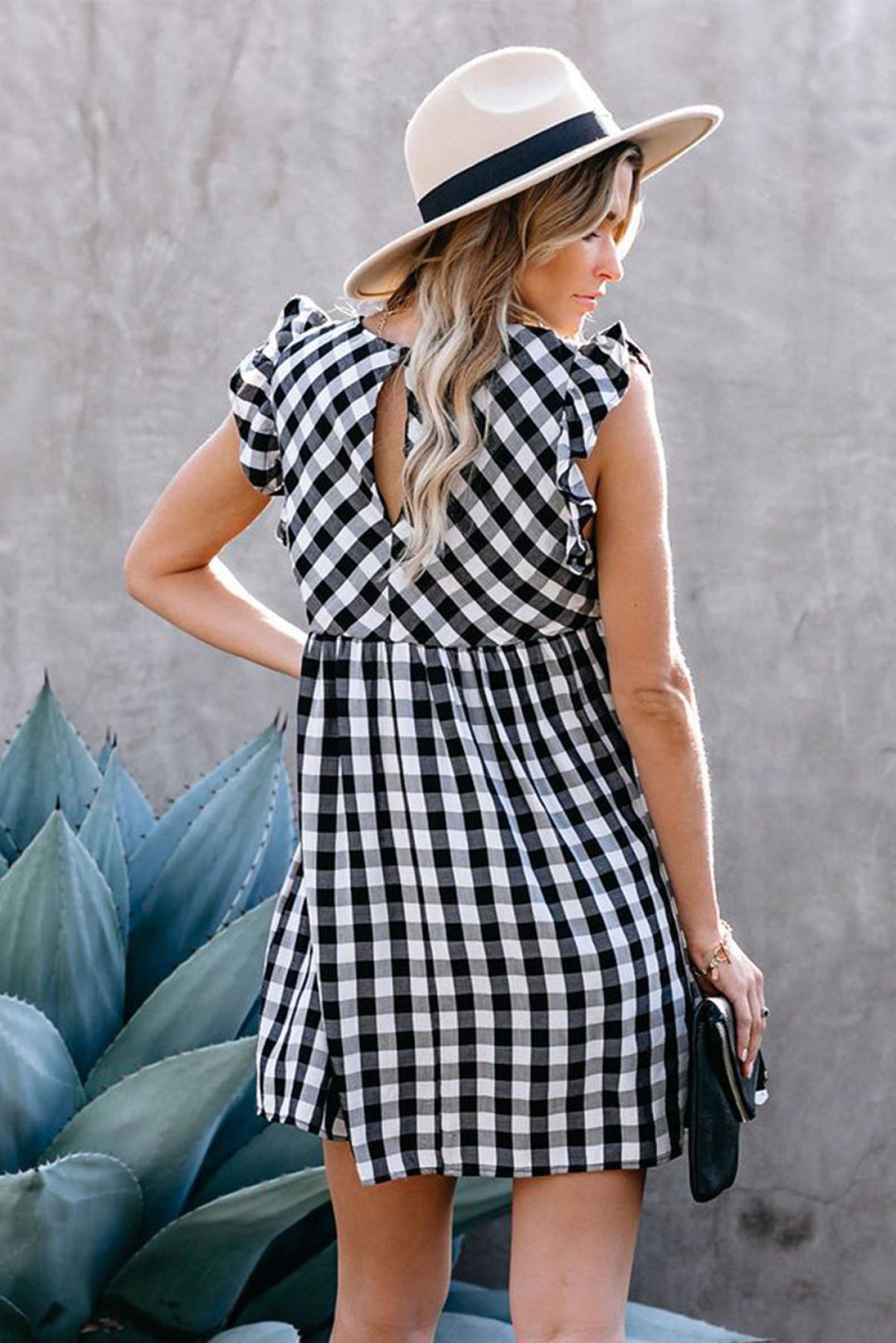Pocketed Babydoll - Mini Dress