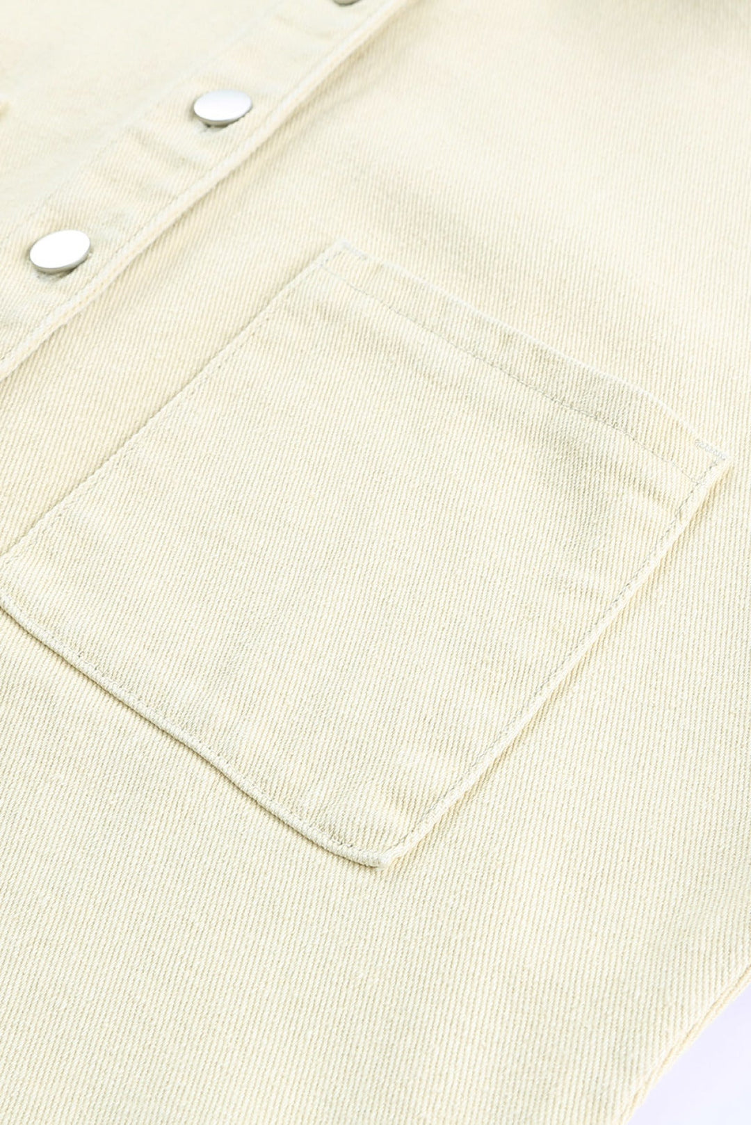 Khaki Cable Knit Denim Jacket