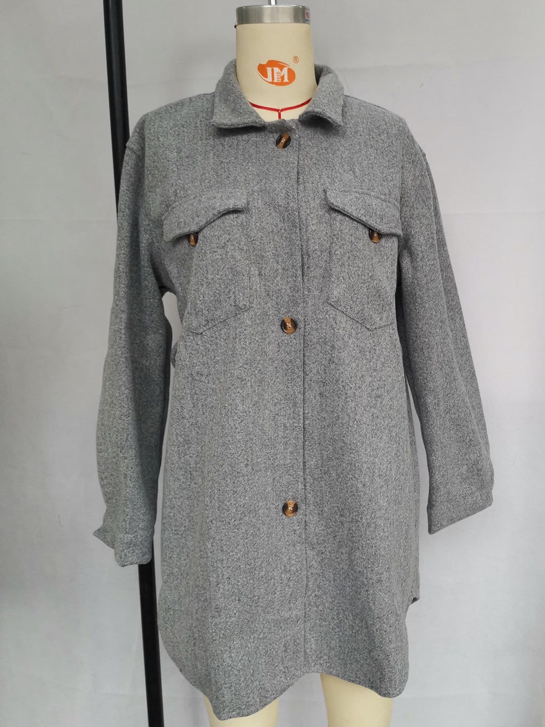 Casual Collared Coats