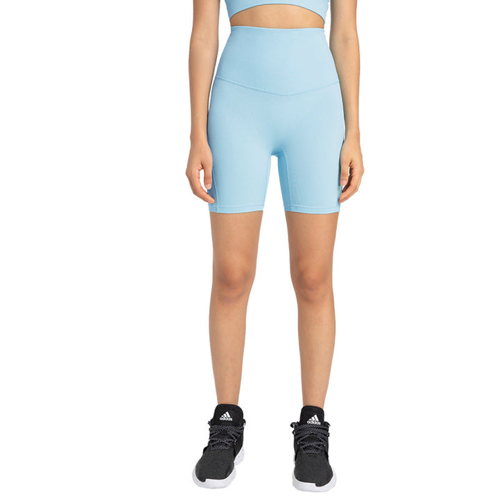 High Waist Butt-Lifting Bike Shorts - Sports Wear