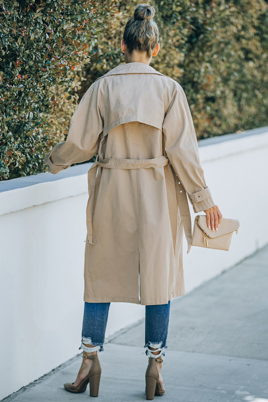 Runway Long Trench Coat