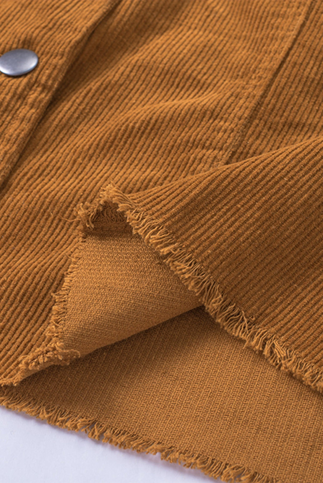 Corduroy Buttoned Jacket