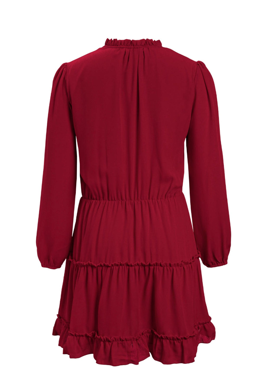 Ruffle Tiered Dress - Mini Dress