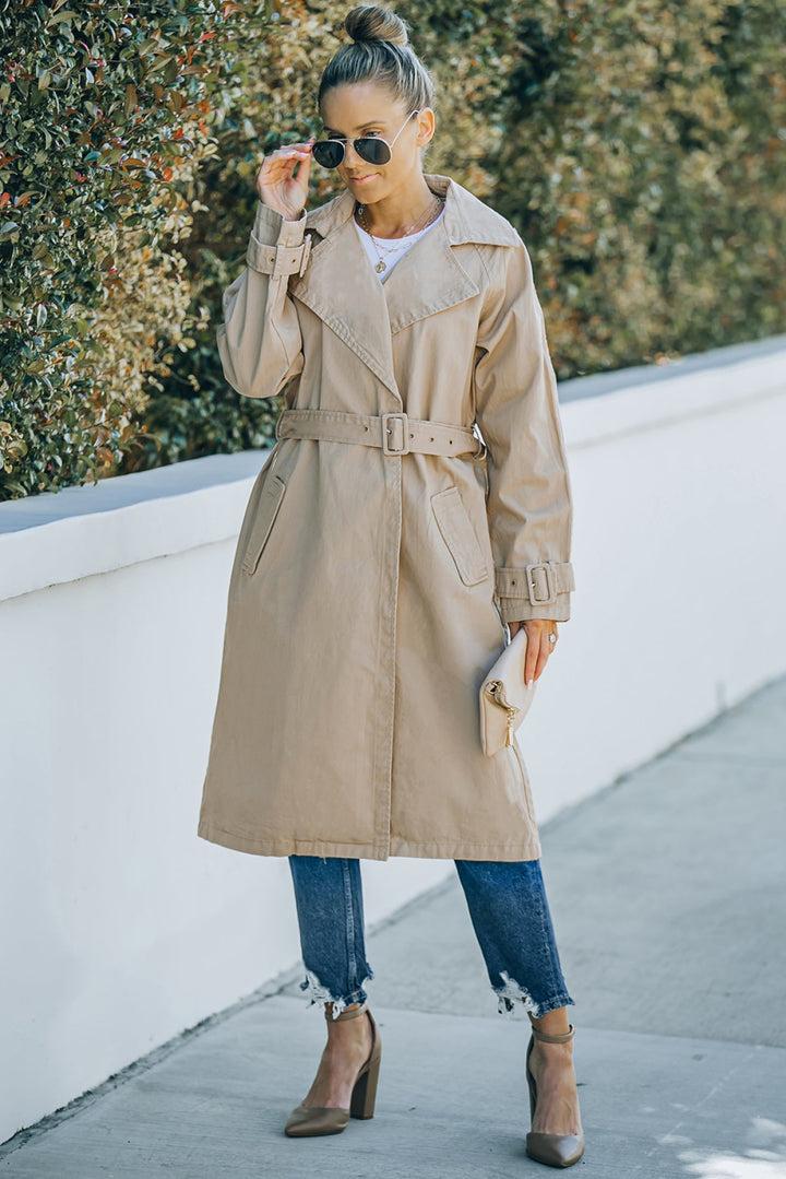 Runway Long Trench Coat