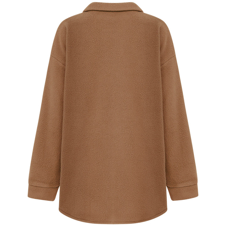 Collared Sherpa Fleece Jacket