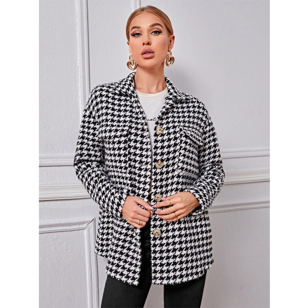 Houndstooth Coat