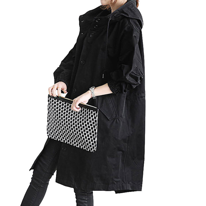 Casual Long-Sleeved Single-Breasted Coat